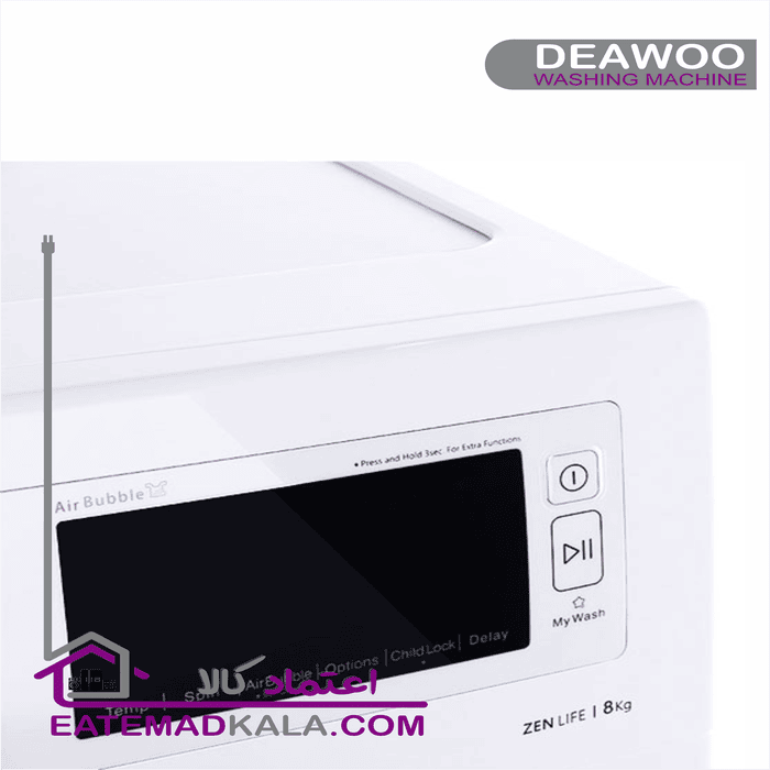 ماشین لباسشویی دوو الکترونیک مدل DWK-LIFE830TT سری لایف